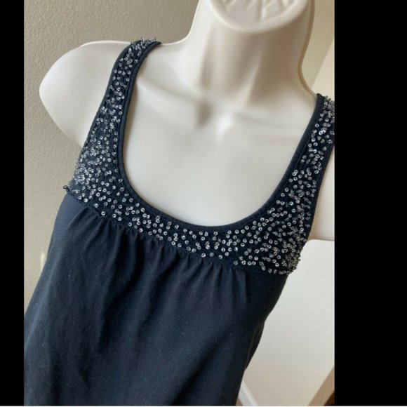 AEO | Beaded Sleeveless Top | S - Picture 2 of 5